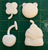 Clay charms